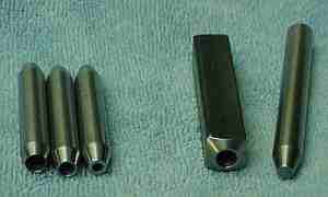 Collets before slitting